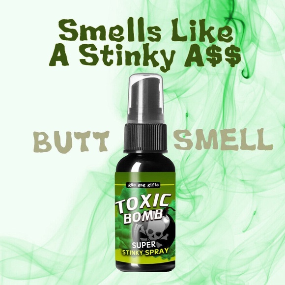 Liquid Fart Spray Stinky Ass Toxic Bomb Smelly Stink Crap Gag Prank Joke - Picture 7 of 8